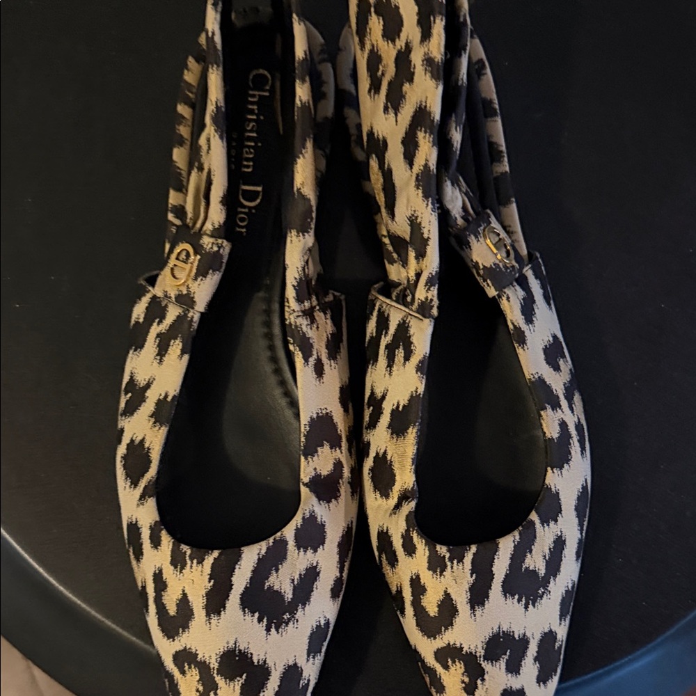 Dior Animal Print Women's Flats